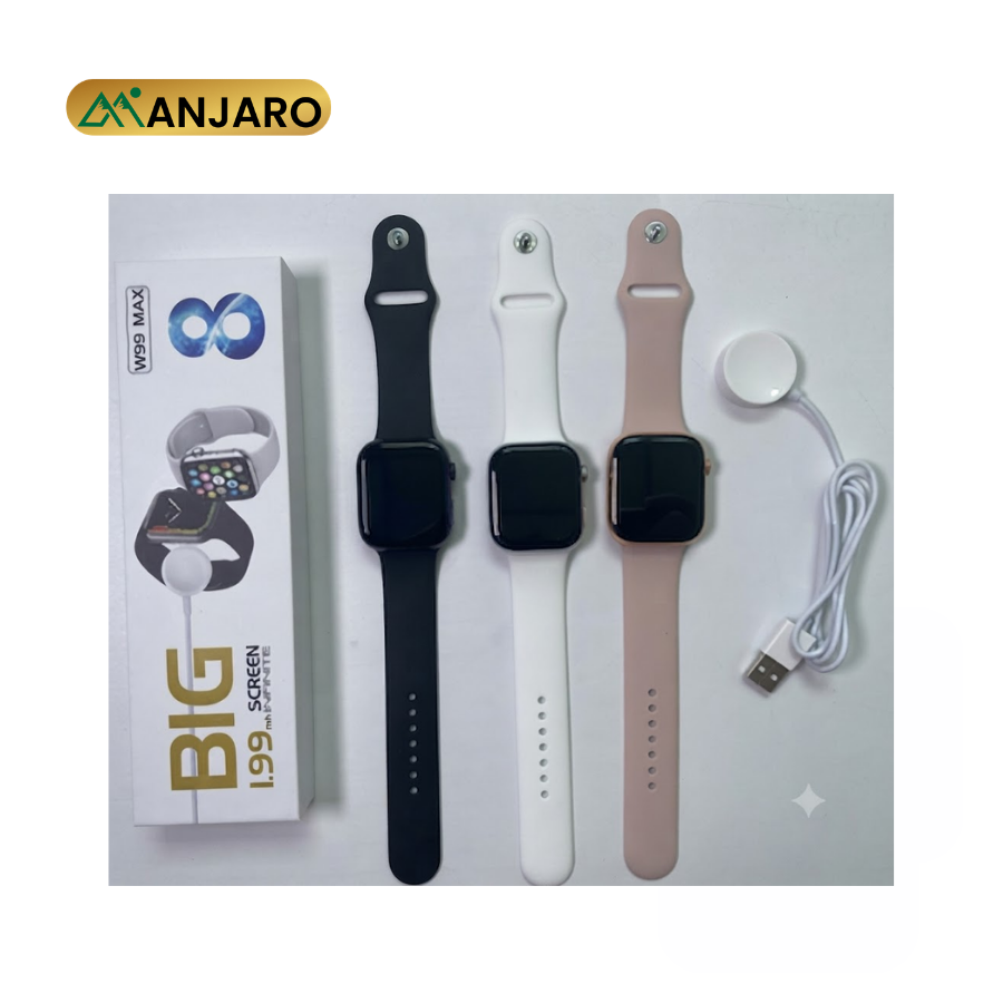 W99 Max Smart Watch 1.92-Inch TFT Display – FitPro Bluetooth Calling Fitness Tracker with Wireless Charging & Health Monitoring