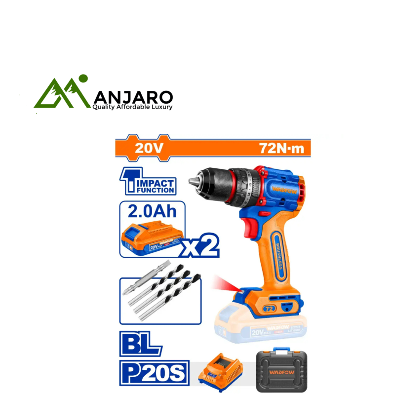 Compact Brushless Cordless Impact Drill WCDP7281