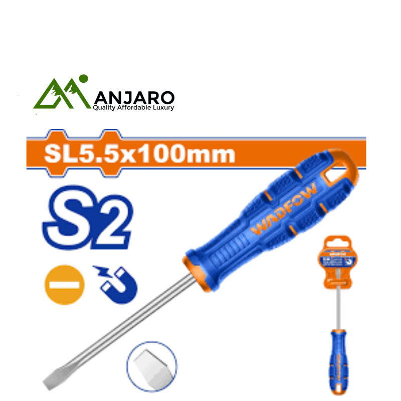 Wadfow WSDA254 Slotted Screwdriver