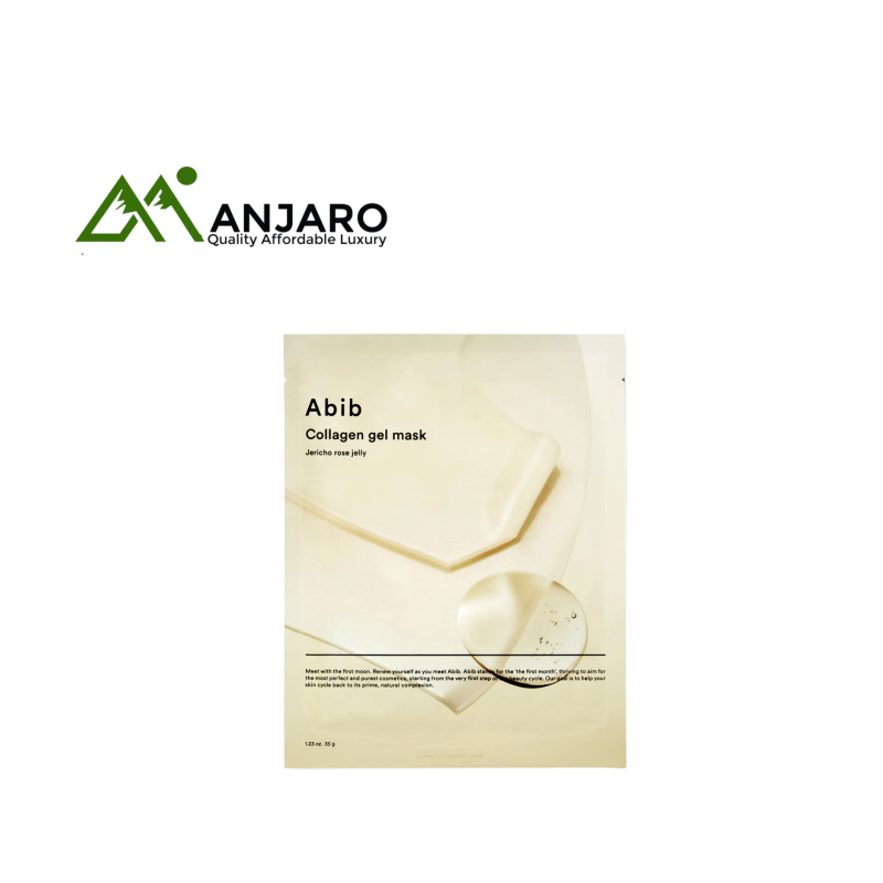 ABIB Collagen Gel Mask Jericho Rose Jelly – 1 Sheet | Intense Hydration & Firming with Vegan Collagen and Jericho Rose Extract