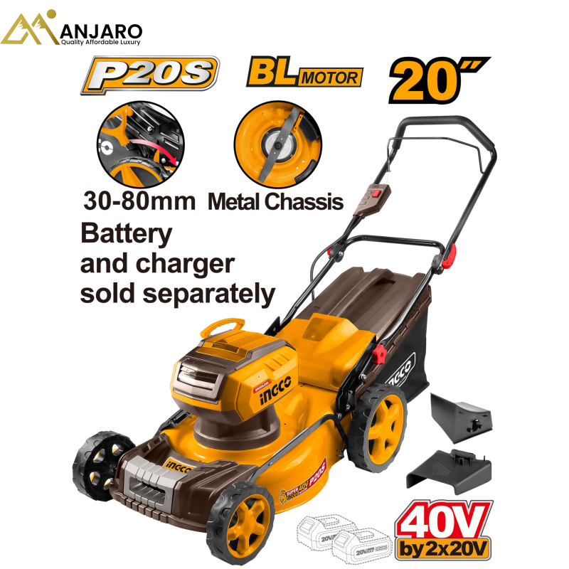 INGCO Cordless Lawn Mower – 510mm  LMLI4020