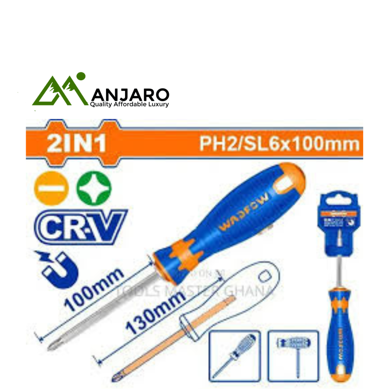 Wadfow  2 in 1 Screwdriver Set WSS45M3