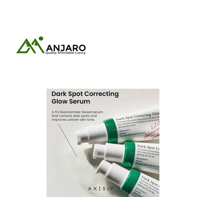 AXIS-Y Dark Spot Correcting Glow Serum – 50ml | Niacinamide Brightening Serum for Even Skin Tone & Radiant Glow