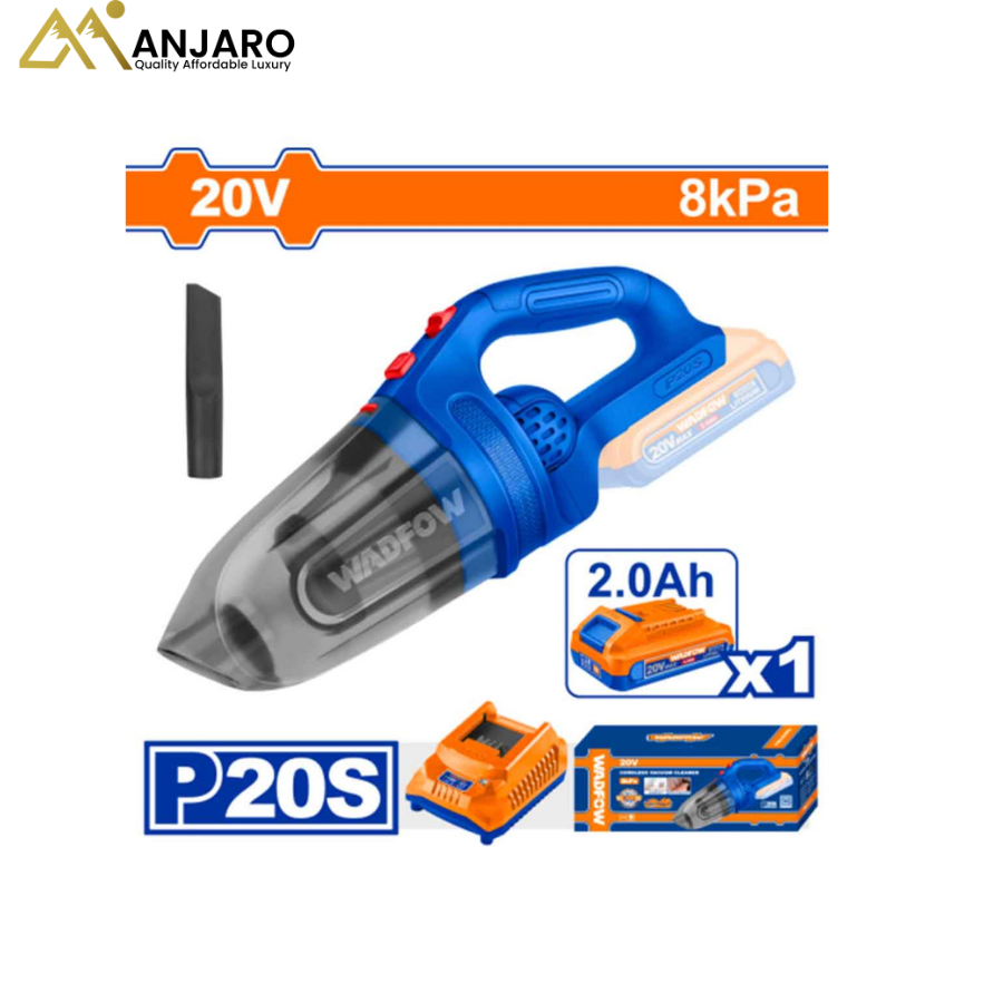 Wadfow Cordless Vacuum Cleaner – 20V Lithium-Ion WLV20201
