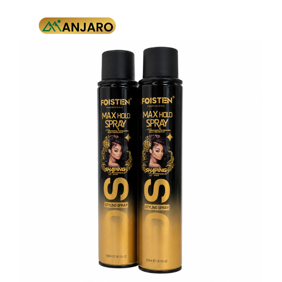 Foisten Max Hold Spray – Strong Hold Hair Styling Spray for Long-Lasting Hairstyles & Control