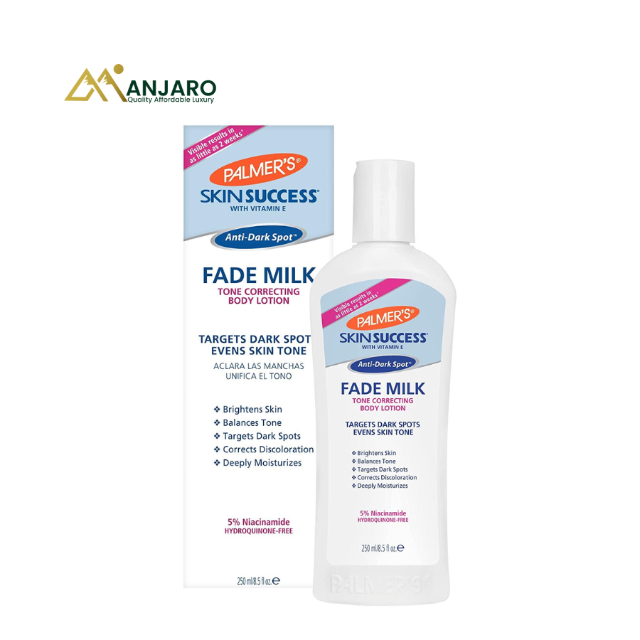 Palmer’s Fade Milk Tone Correcting Body Lotion – Dark Spot Corrector & Even Skin Tone Moisturizing Lotion
