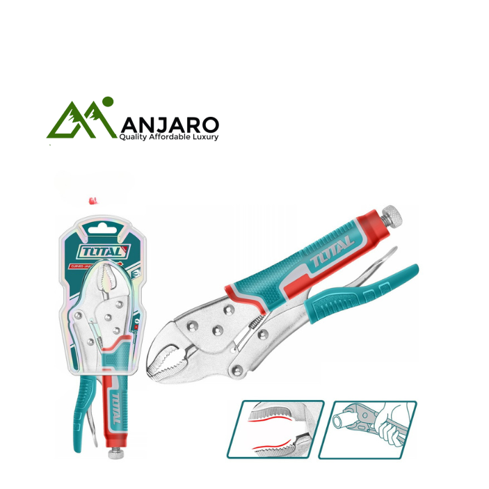 Total Curved jaw locking plier THT191003