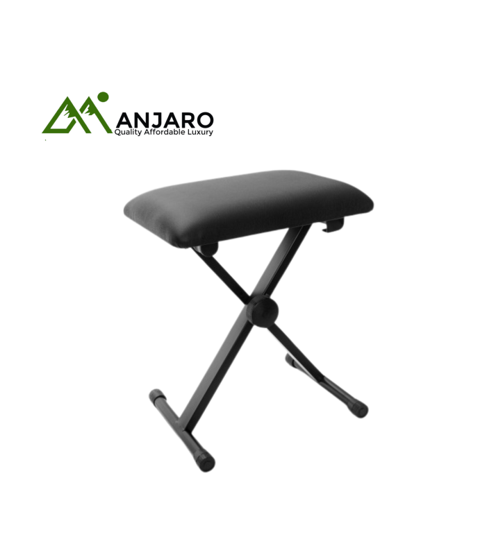 Asanasi PB-4 X-Type Electric Organ Stool – PU Leather, Adjustable Height, 2.6kg