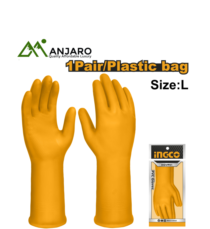 Ingco HGVP01 PVC gloves