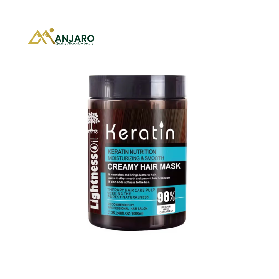Keratin Hair Mask – Deep Repair & Strengthening Moisturizing Treatment