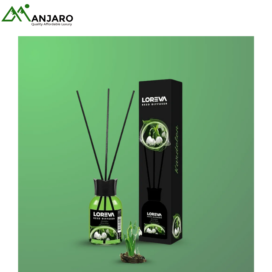 Loreva Reed Diffuser – Long-Lasting Home Fragrance for Relaxing & Fresh Atmosphere