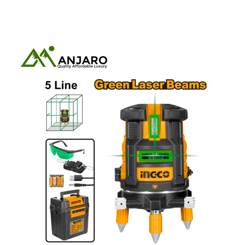 Ingco Self-Leveling Green Line Laser HLL305205