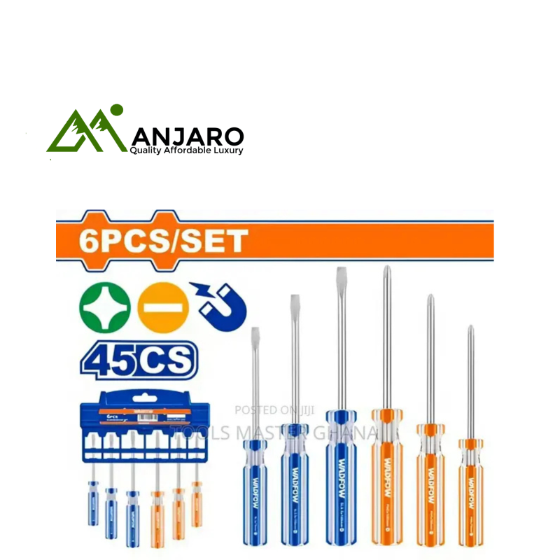Wadfow  6 Pcs Screwdriver Set WSS3206