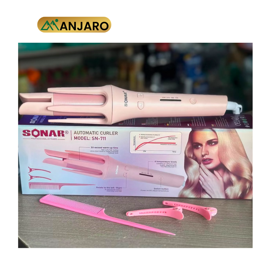Automatic Hair Curler – Electric Curling Machine for Effortless Curls, Waves & Professional Hair Styling
