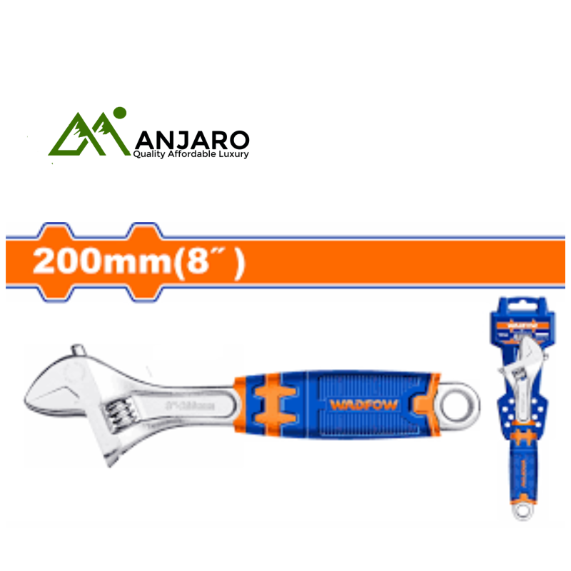 Wadfow  Adjustable Wrenches WAW2208 & WAW2210