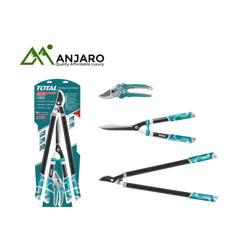 Total  3 Pcs garden shears set THT1576033
