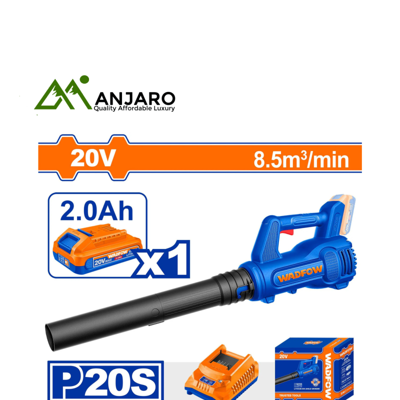 20V Cordless Blower with 2.0Ah Battery & Charger WBLP521