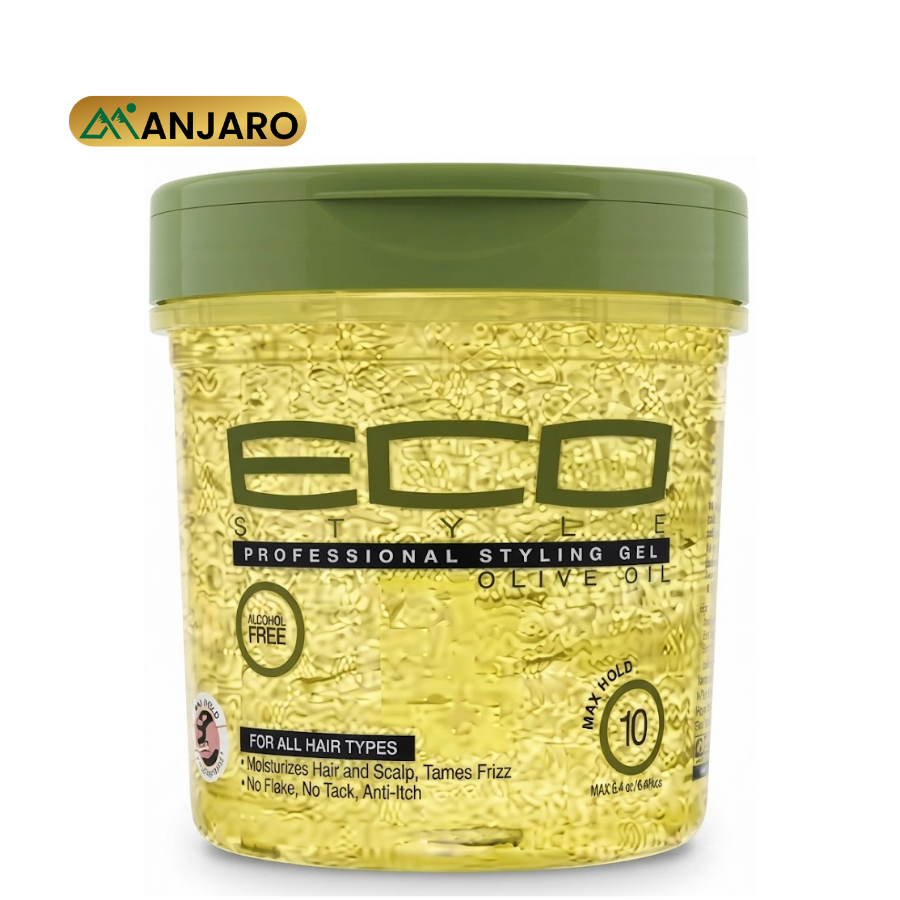 Eco Styler Gel – Strong Hold Hair Styling Gel for Edge Control, Curls & Long-Lasting Hairstyles