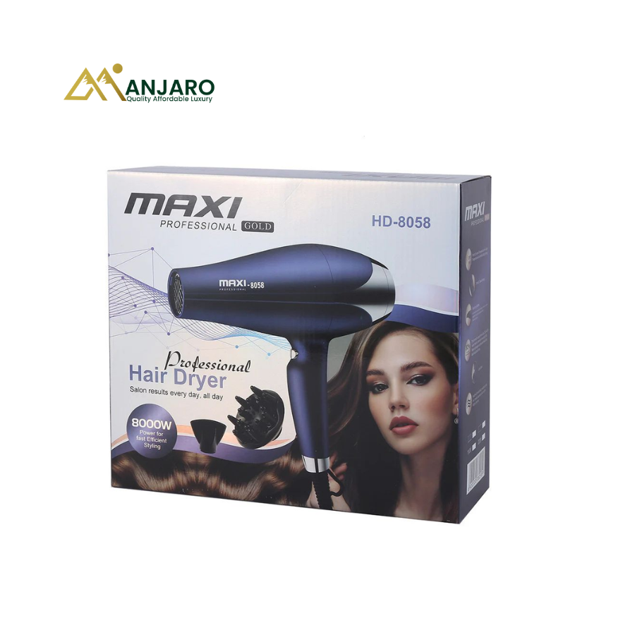 Maxi Hand Dryer – Professional Electric Hand Dryer for Fast Hygienic Hand Drying in Salons, Homes & Businesses