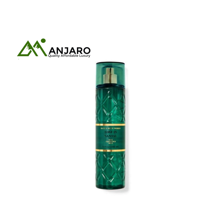 BATH & BODY WORKS Lost In Santal Fine Fragrance Mist – 8 fl oz | Warm Sandalwood & Soft Musk for a Sensual, Earthy Escape