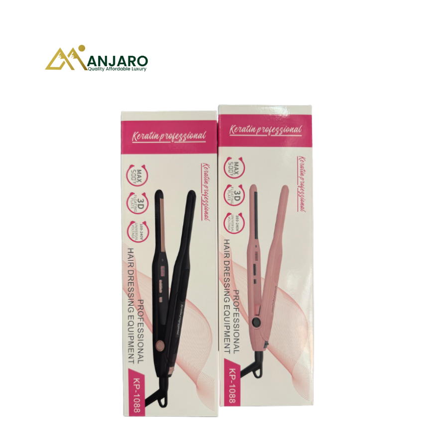 Keratin Pixie Hair Straightener – Ceramic Keratin Flat Iron for Smooth, Sleek & Frizz-Free Styling