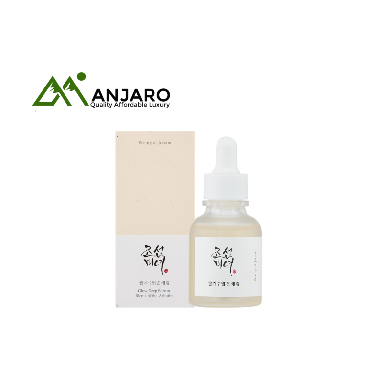 BEAUTY OF JOSEON Glow Deep Serum Rice + Alpha Arbutin – 30ml | Brightening & Hydrating Serum for Clear, Even-Toned Skin