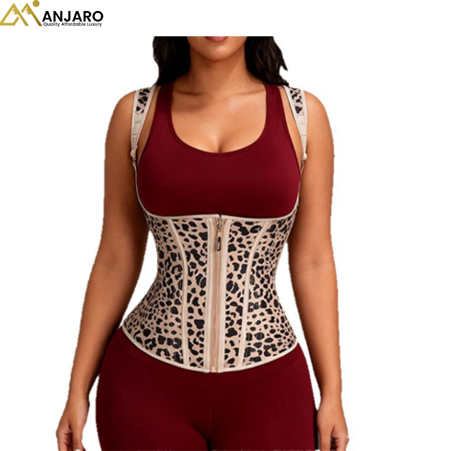 Generic Leopard Print Waist Trainer Vest  8805