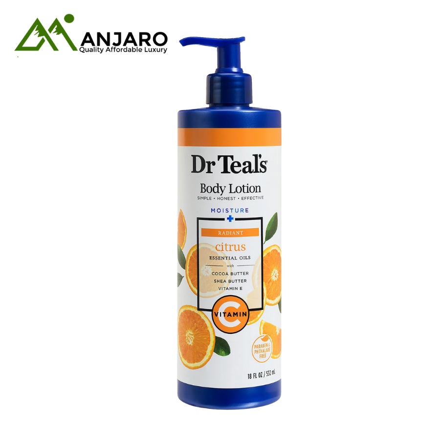 Dr Teal’s Moisturizing Body Lotion – 532ml | Soothing Hydration with Essential Oils