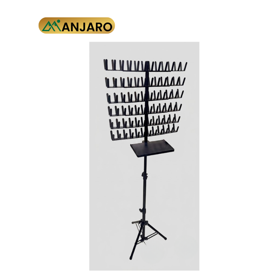 Braiding Rack – Hair Extension Holder Stand for Organized Braiding & Salon Styling