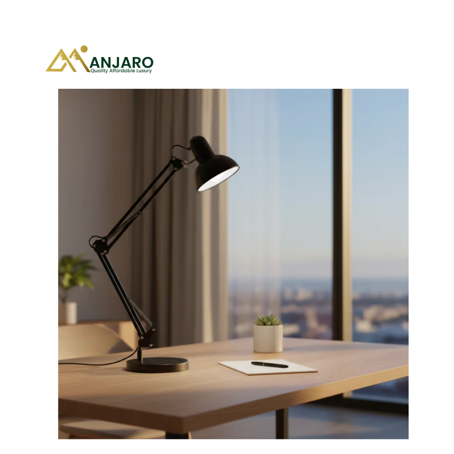 Desk Lamp | Adjustable LED Desk Light for Beauty Workstations, Study Tables & Professional Task Lighting
