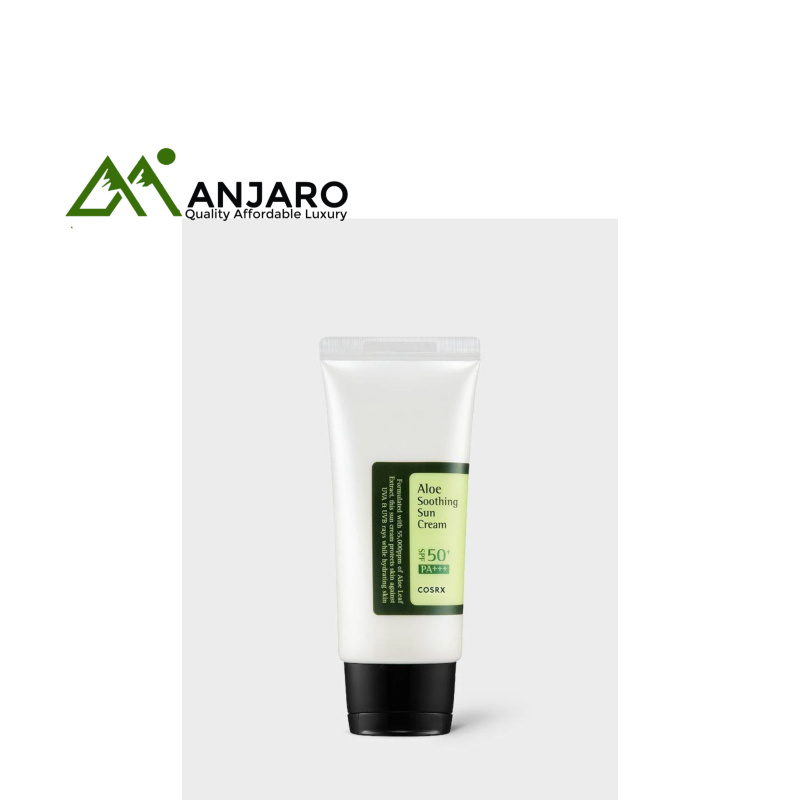 COSRX Aloe Soothing Sun Cream SPF 50+ PA+++ (1.69 fl. oz.) | Hydrating Sunscreen with Aloe