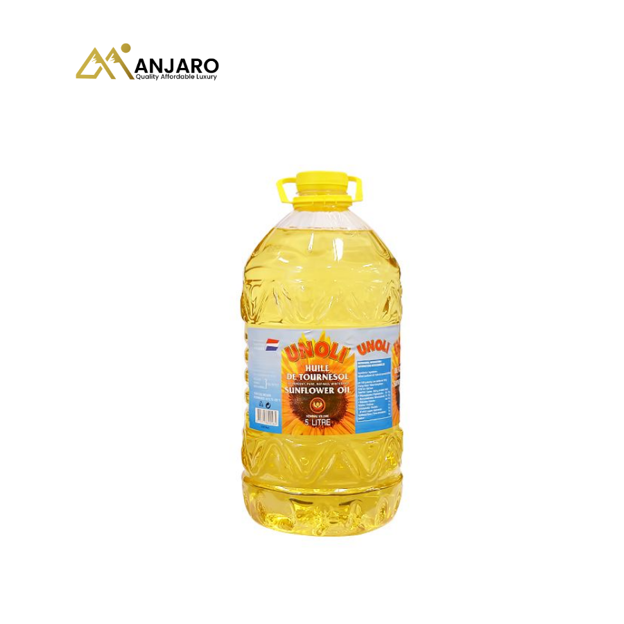 Unoli Sunflower Oil – 5L & 2L (4 Pack | Pure, Healthy Cooking Oil)