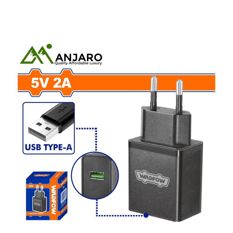 WFCT552 USB Type-A Charger 5V/2A – Fast & Reliable Power Adapter