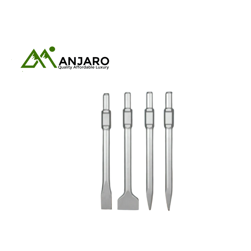 DBC0304375 4-Piece SDS Hex Chisel Set – Precision Demolition and Durable Performance