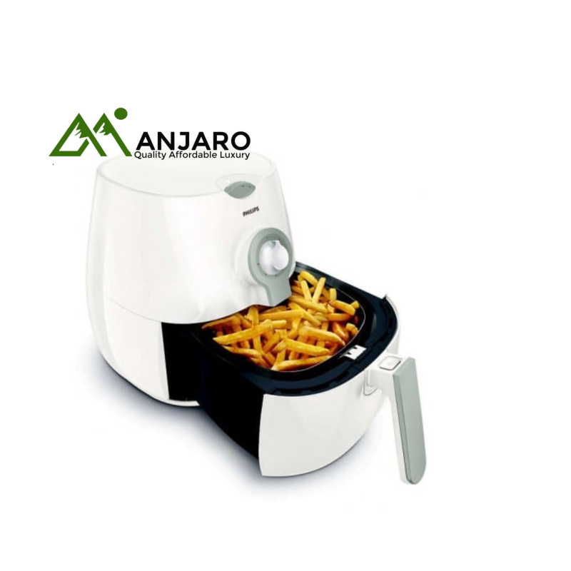 PHILIPS Airfryer HD9216/80 – Oil-Free Frying with Rapid Air Technology, 1425W – Bond Silk Beige