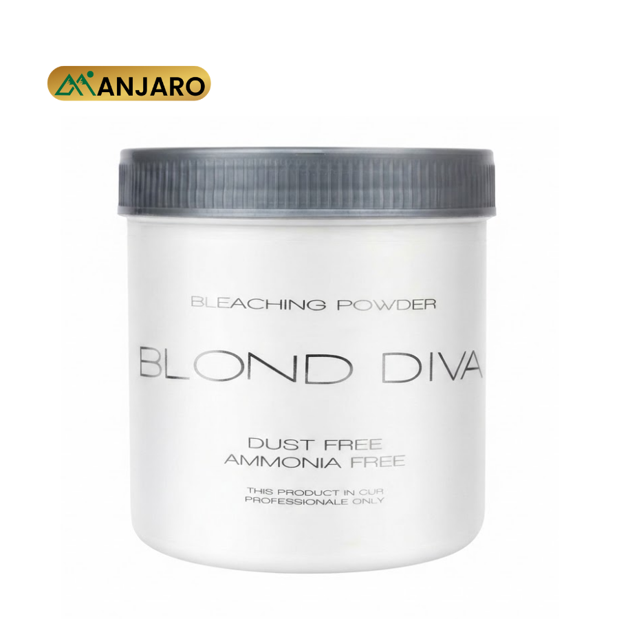 Blond Diva Bleaching Powder – Professional Hair Lightening Powder for High Lift Blonde Results