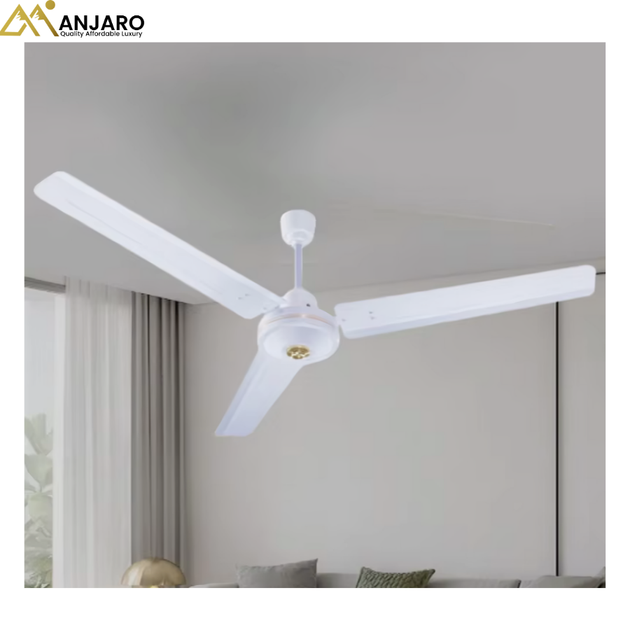 Neon Ceiling Fan with Long Blade