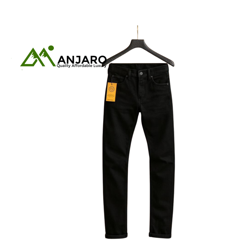 Turkish Black Jeans Trousers – Stylish Comfort & Everyday Wear