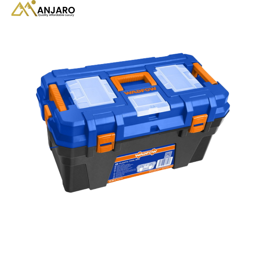 Wadfow Tool Boxes – 16", 19" & 24" Durable PP Storage(WTB1316,WTB1319 & WTB1324)