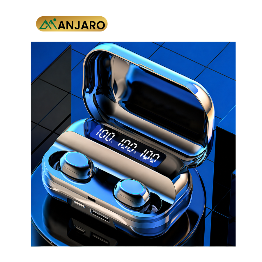 Bluetooth Headset – Black/White/Blue/Pink, 40mAh, 3–4H Call Time, Bluetooth 5.2 – T3