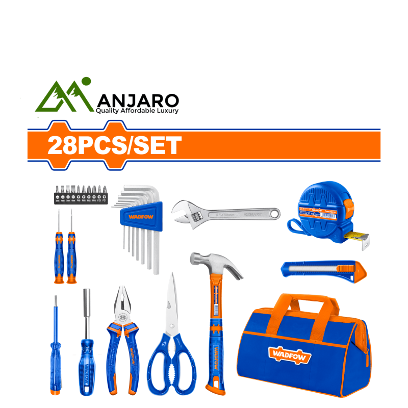 Wadfow 28Pcs Hand Tools Set WHS1M28
