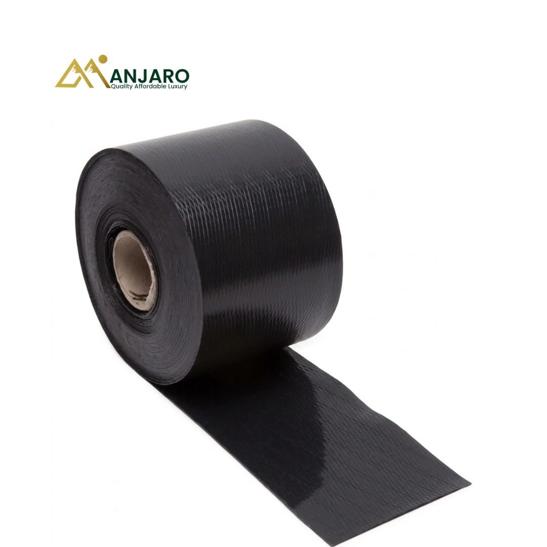 Damp Proof Course 6" (150mm x 30m) Heavy-Duty Moisture Barrier Membrane for Wall Protection & Construction Waterproofing