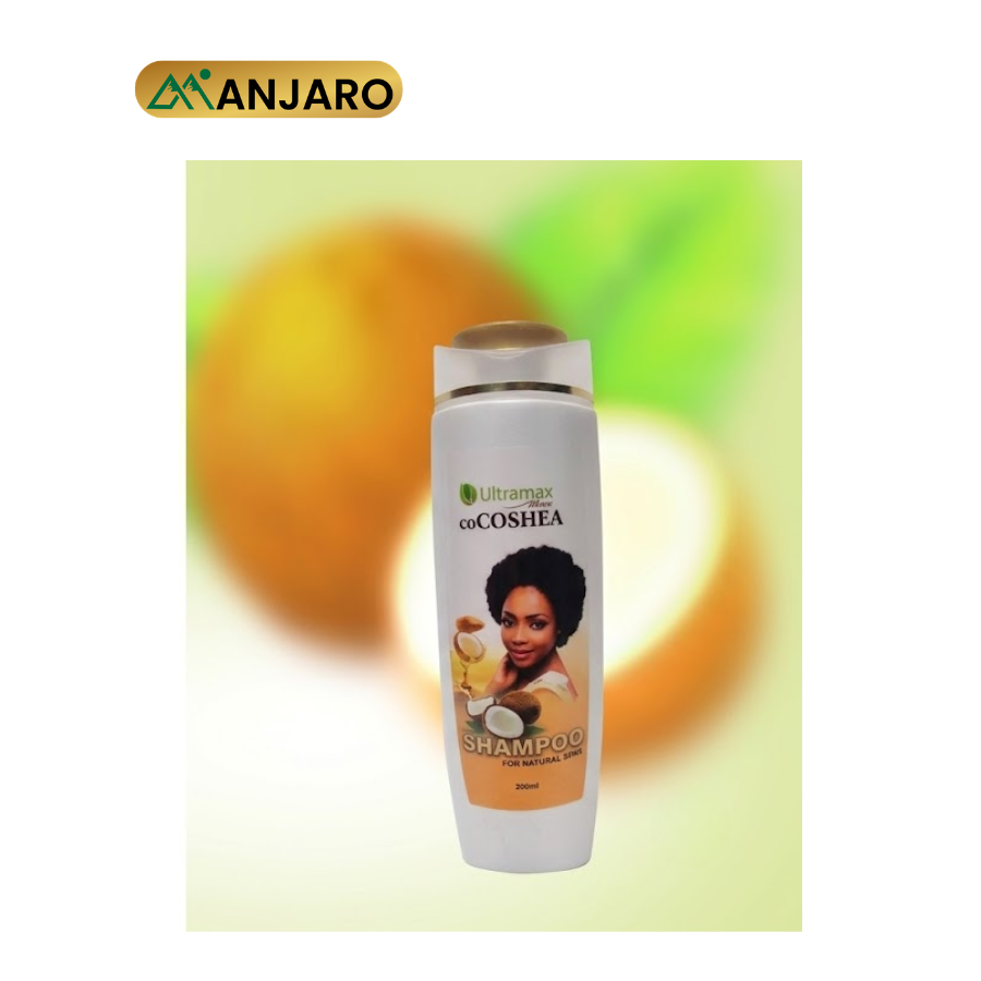 Ultra Max Coco Shea Shampoo – Moisturizing Hair Cleanser for Soft, Nourished & Healthy Hair