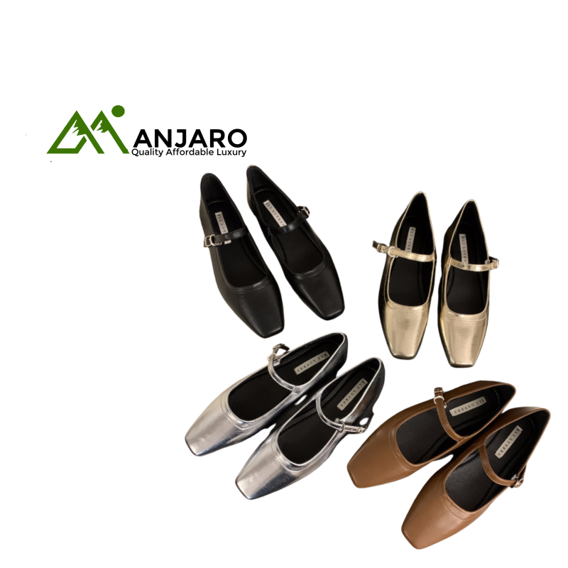 DY Women’s Soft Flat French-Style Shoes – Shallow Mouth, Low Heel, All-Season Comfort