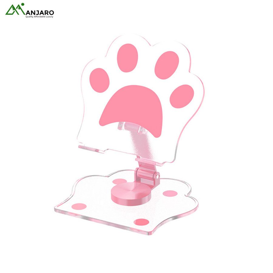 Universal Mobile & Tablet Stand d30 – Liftable Dual Card Slot Retractable Lazy Bracket for Live Streaming & Bedside Use(shipping fee included)