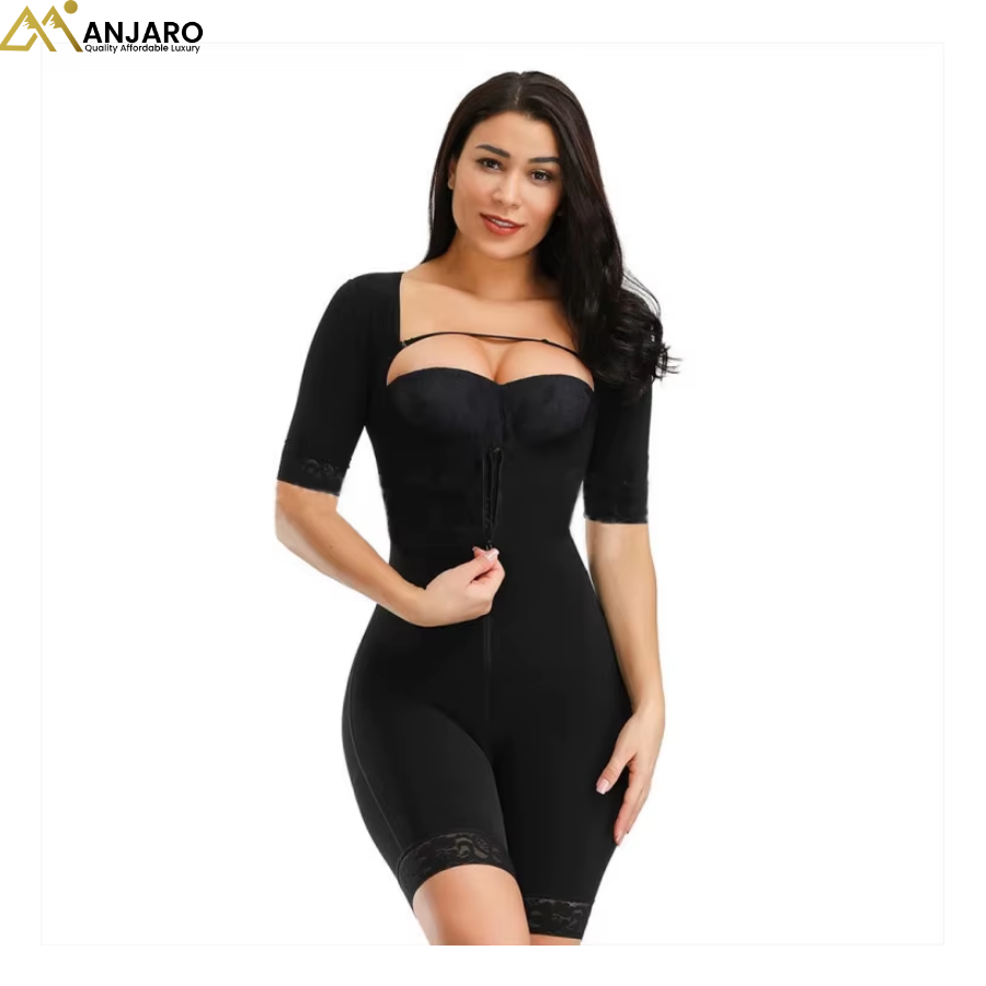 Long Sleeve Zipper Body Shaper 1045