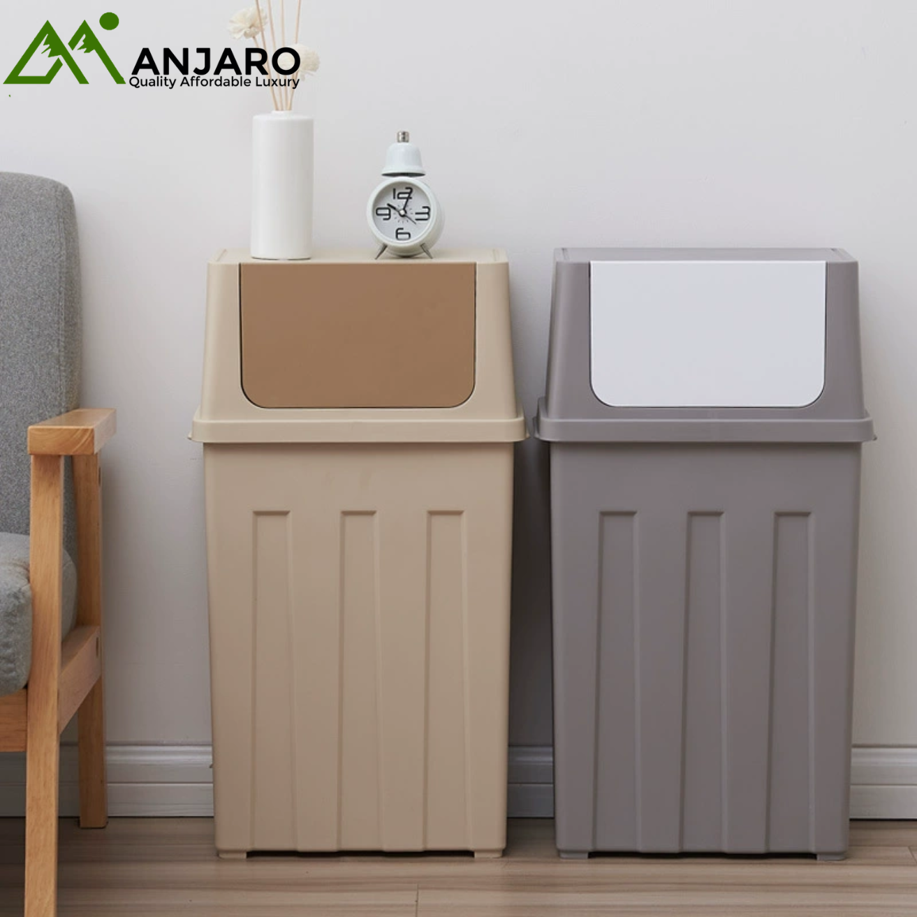 Large-Capacity Commercial & Home Trash Can (Shipping Fee Included)