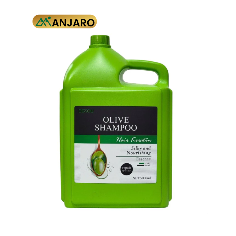 Dexou Olive Shampoo – Moisturizing Olive Oil Shampoo for Clean, Soft & Healthy Hair