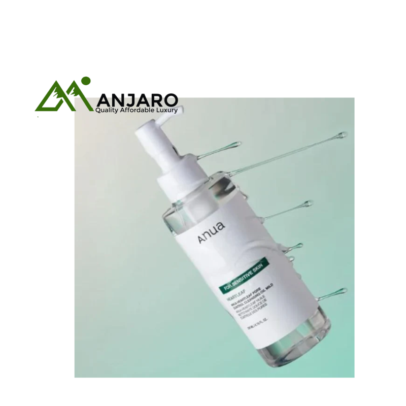 ANUA Heartleaf Pore Control Cleansing Mild Oil – 200ml | Purify Pores & Soothe Sensitive Skin Gently