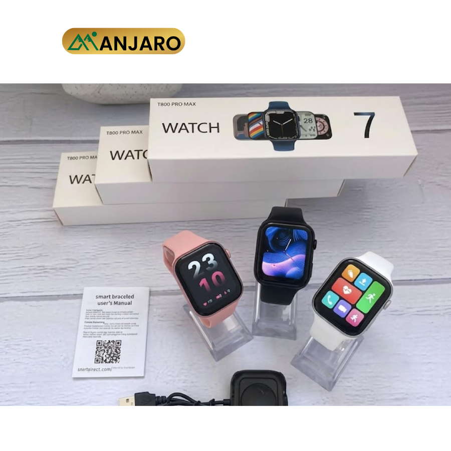 T900 Pro Max Standard Smart Watch 1.73-Inch Bluetooth Calling – Smartberry Fitness Tracker with Heart Rate Monitor